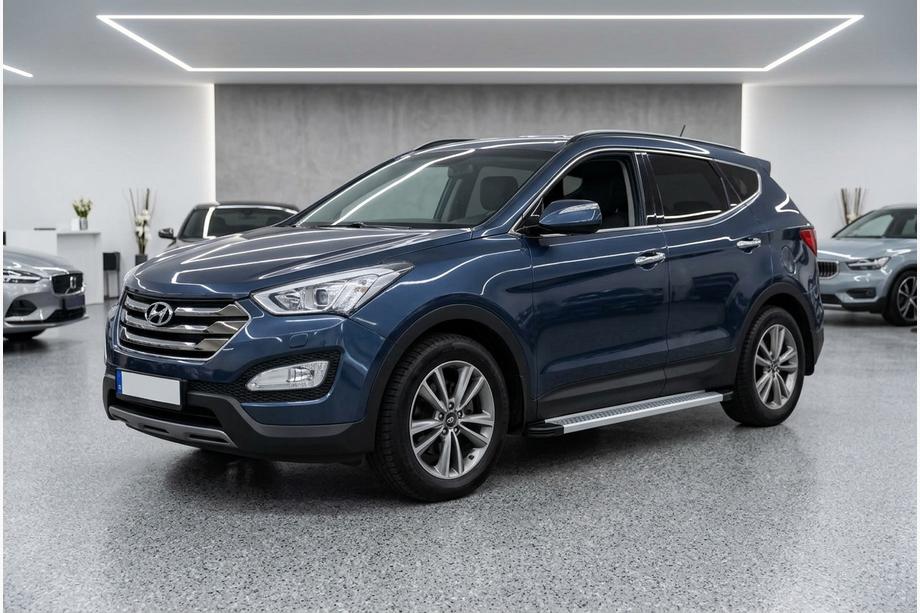 Hyundai Santa Fe 3 2012–2018 Sidetrin Maya V2 (2 stk., aluminium) Image