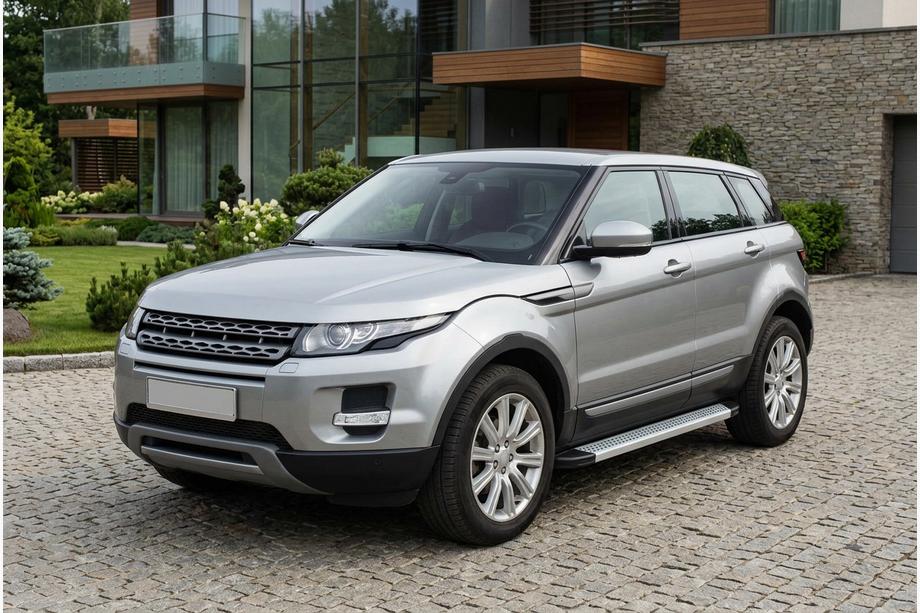 Range Rover Evoque 2012–2018 Sidetrin Maya V2 (2 stk., aluminium) Image