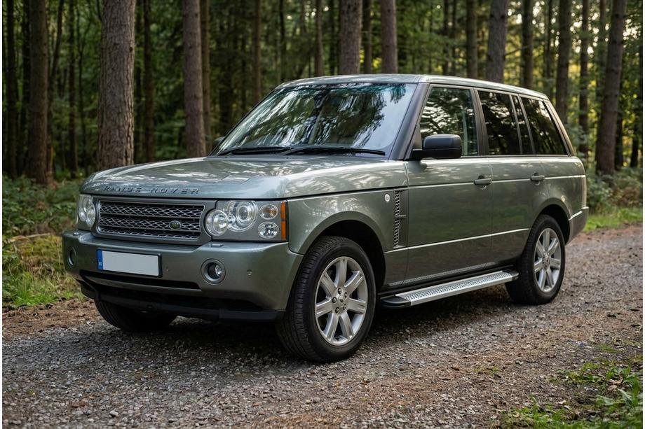 Range Rover III L322 2002–2012 Sidetrin Maya V2 (2 stk., aluminium) Image