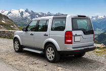 Land Rover Discovery III 2004–2009 Sidetrin Maya V2 (2 stk., aluminium) foto 1