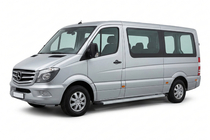 Mercedes Sprinter W906 2006–2018 Sidetrin Maya V2 (2 stk., aluminium) Mellem akselafstand foto 1