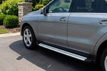 Mercedes GLE/ML Klasse W166 2011–2018 Sidetrin Maya V2 (2 stk., aluminium) foto 1