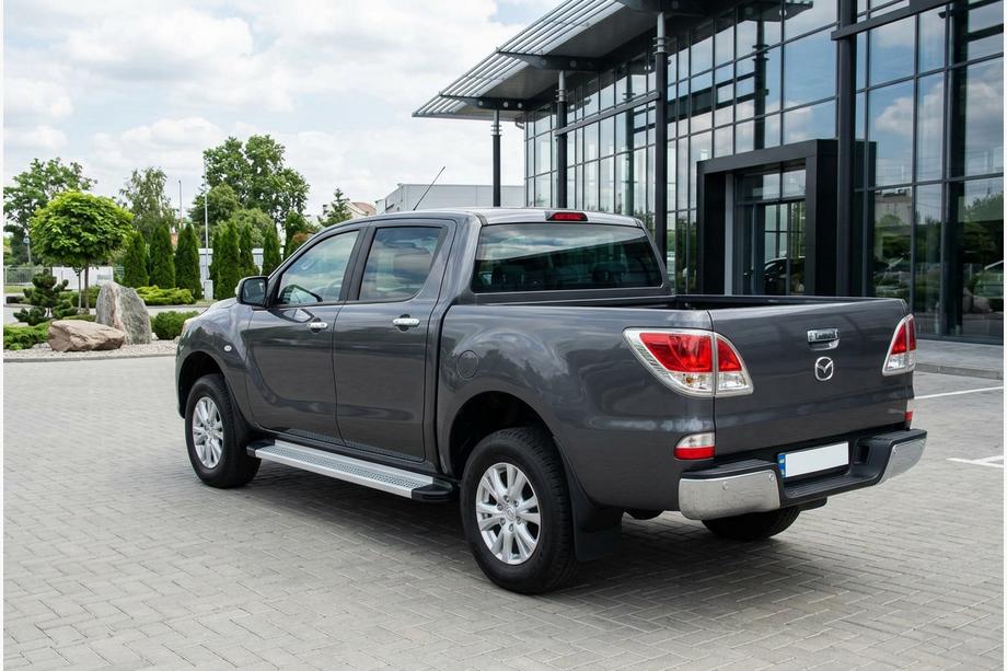 Mazda BT-50 2012– Sidetrin Maya V2 (2 stk., aluminium) Image