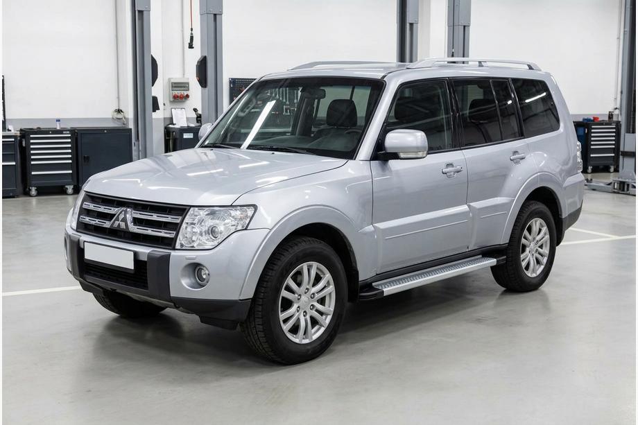 Mitsubishi Pajero Wagon IV 2006–2021 Sidetrin Maya V2 (2 stk., aluminium) Image