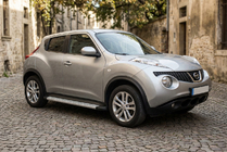 Nissan Juke 2010–2019 Sidetrin Maya V2 (2 stk., aluminium) foto 1
