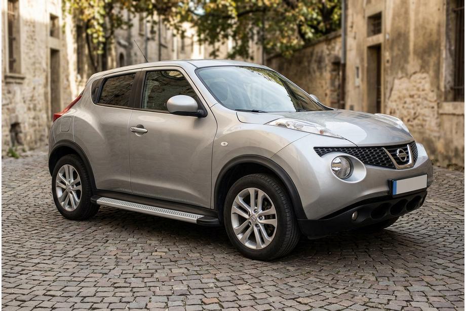Nissan Juke 2010–2019 Sidetrin Maya V2 (2 stk., aluminium) Image