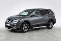 Nissan X-trail T32/Rogue 2014–2021 Sidetrin Maya V2 (2 stk., aluminium) foto 1