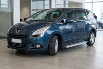 Peugeot 5008 2009–2016 Sidetrin Maya V2 (2 stk., aluminium) foto 1