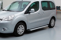 Peugeot Partner Tepee 2008–2018 Sidetrin Maya V2 (2 stk., aluminium) foto 1