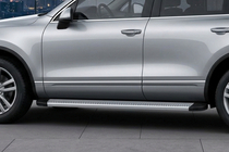 Porsche Cayenne 2003–2010 Sidetrin Maya V2 (2 stk., aluminium) foto 1