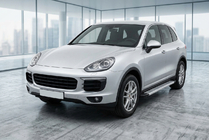 Porsche Cayenne 2010–2017 Sidetrin Maya V2 (2 stk., aluminium) foto 1