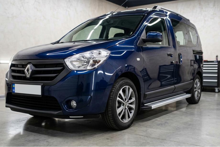 Renault Dokker 2013–2022 Sidetrin Maya V2 (2 stk., aluminium) Image