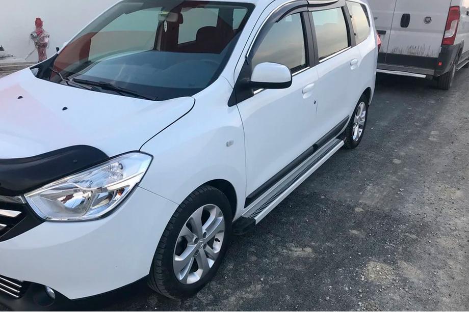 Renault Lodgy 2013–2022 Sidetrin Maya V2 (2 stk., aluminium) Image
