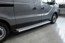 Renault Trafic 2001–2015 Sidetrin Maya V2 (2 stk., aluminium) foto 1