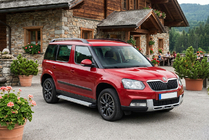 Skoda Yeti 2009–2017 Sidetrin Maya V2 (2 stk., aluminium) foto 1