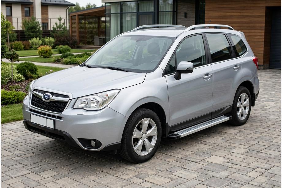Subaru Forester 2013–2018 Sidetrin Maya V2 (2 stk., aluminium) Image