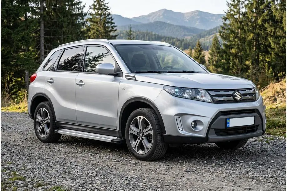 Suzuki Vitara 2015– Sidetrin Maya V2 (2 stk., aluminium) Image