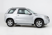 Suzuki Grand Vitara 2005–2017 Sidetrin Maya V2 (2 stk., aluminium) foto 1