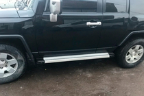 Toyota FJ Cruiser 2006–2022 Sidetrin Maya V2 (2 stk., aluminium) foto 5