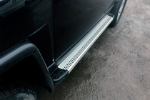 Toyota FJ Cruiser 2006–2022 Sidetrin Maya V2 (2 stk., aluminium) foto 4