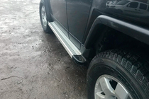 Toyota FJ Cruiser 2006–2022 Sidetrin Maya V2 (2 stk., aluminium) foto 6