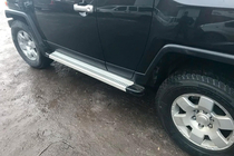 Toyota FJ Cruiser 2006–2022 Sidetrin Maya V2 (2 stk., aluminium) foto 3