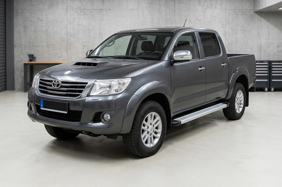 Toyota Hilux 2006–2015 Sidetrin Maya V2 (2 stk., aluminium) Image
