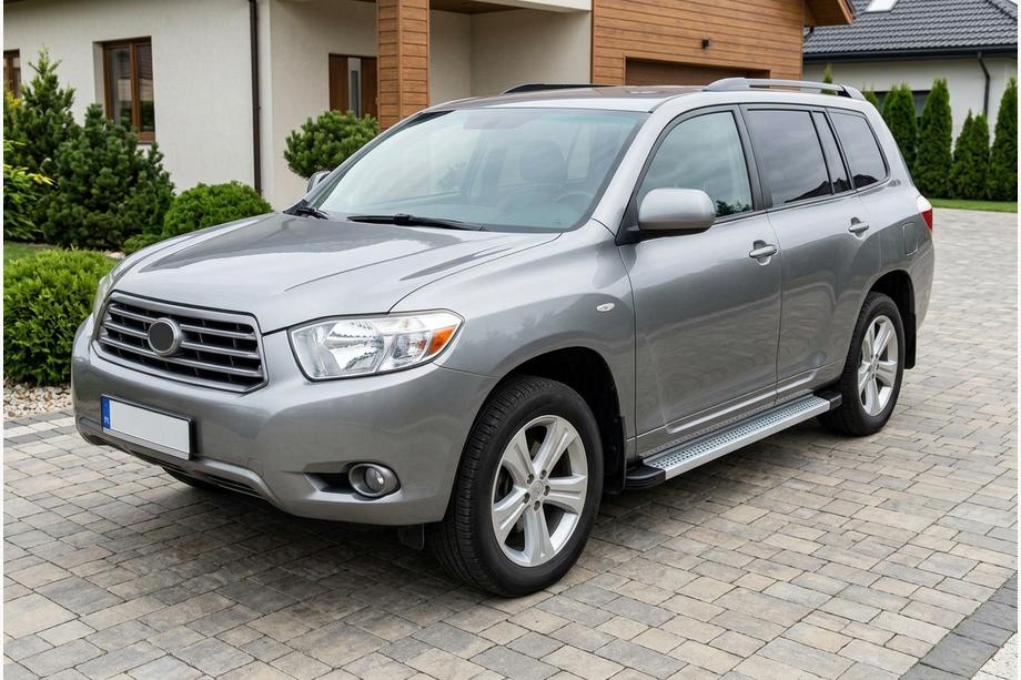 Toyota Highlander 2008–2013 Sidetrin Maya V2 (2 stk., aluminium) Image