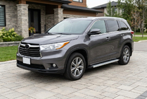 Toyota Highlander 2013–2019 Sidetrin Maya V2 (2 stk., aluminium) foto 1