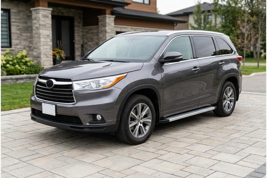 Toyota Highlander 2013–2019 Sidetrin Maya V2 (2 stk., aluminium) Image