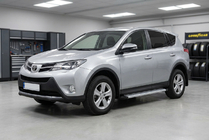 Toyota Rav 4 2013–2018 Sidetrin Maya V2 (2 stk., aluminium) foto 1