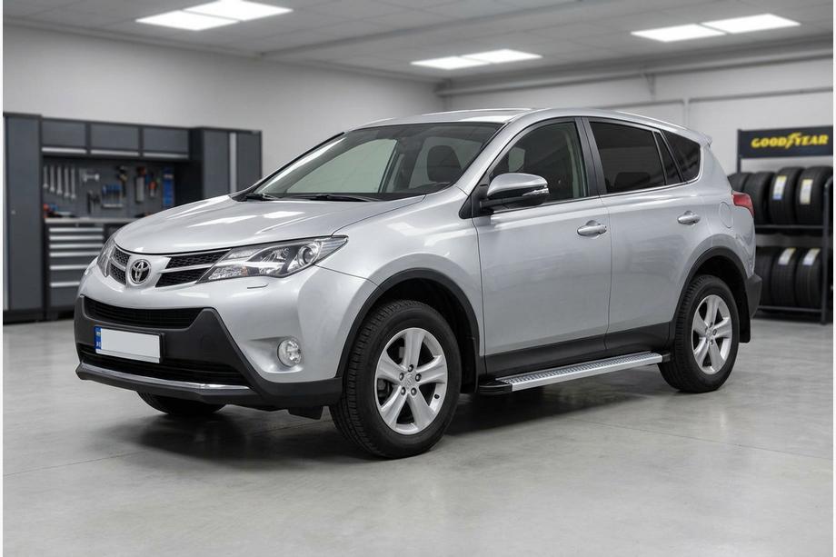 Toyota Rav 4 2013–2018 Sidetrin Maya V2 (2 stk., aluminium) Image