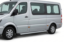 Volkswagen Crafter 2006–2016 Sidetrin Maya V2 (2 stk., aluminium) Lang/Ekstra lang foto 1