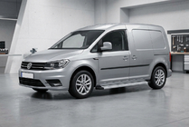 Volkswagen Caddy 2015–2020 Sidetrin Maya V2 (2 stk., aluminium) foto 1