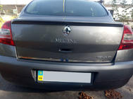 Renault Megane II 2004–2009 Bagagerumskantliste (rustfrit stål) HB, Carmos - tyrkisk stål foto 4