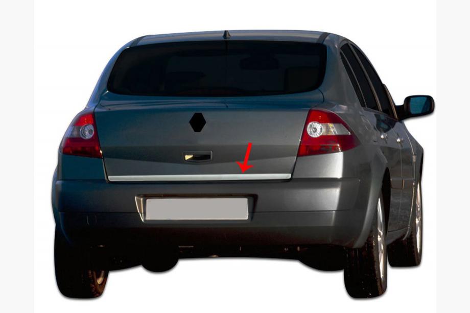 Renault Megane II 2004–2009 Bagagerumskantliste (rustfrit stål) Foto 5
