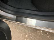 Renault Scenic/Grand 2009–2016 Dørtrinslister Nathaniko (4 stk., rustfrit stål) Standard - Lohmann tape, 0,5 mm foto 5