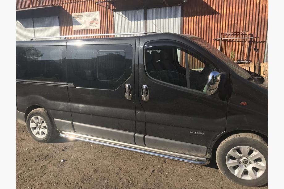 Renault Trafic 2001–2015 Premium sidetrin (sæt 2 stk., rustfrit stål) Foto 5