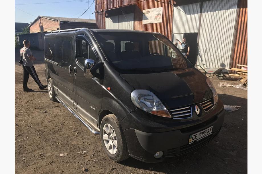 Renault Trafic 2001–2015 Premium sidetrin (sæt 2 stk., rustfrit stål) Foto 6