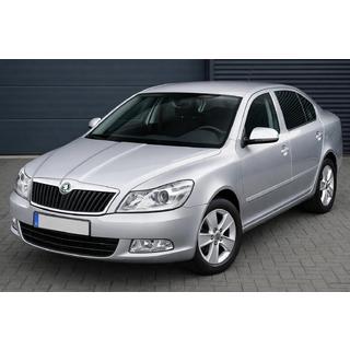Spejlkapper (2 stk., rustfrit stål) Skoda Octavia II A5 2006–2010 foto 1