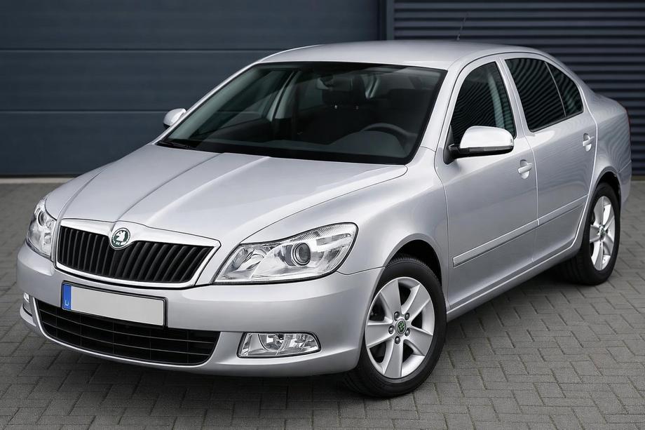 Skoda Octavia II A5 2006–2010 Spejlkapper (2 stk., rustfrit stål) Carmos - Tyrkisk stål Image