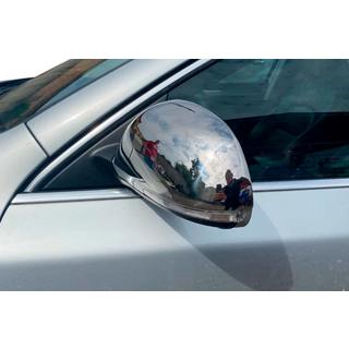 Spejlkapper (2 stk., rustfrit stål) Skoda Octavia II A5 2010–2013 foto 3
