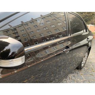 Udvendige vindueslister i rustfrit stål (4 stk.) Toyota Corolla 2007–2013 foto 2
