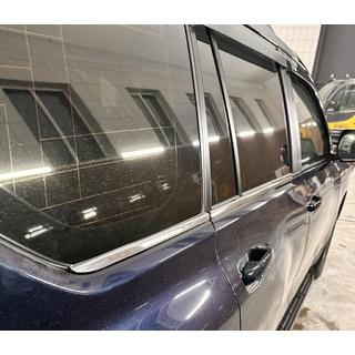 Vinduesrammelister (6 stk., rustfrit stål) Toyota Land Cruiser Prado 150 2009–2023 foto 1