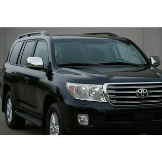 Krom spejlkåber 2008-2012 (2 stk., rustfrit stål) Toyota Land Cruiser 200 2007–2021 foto 1