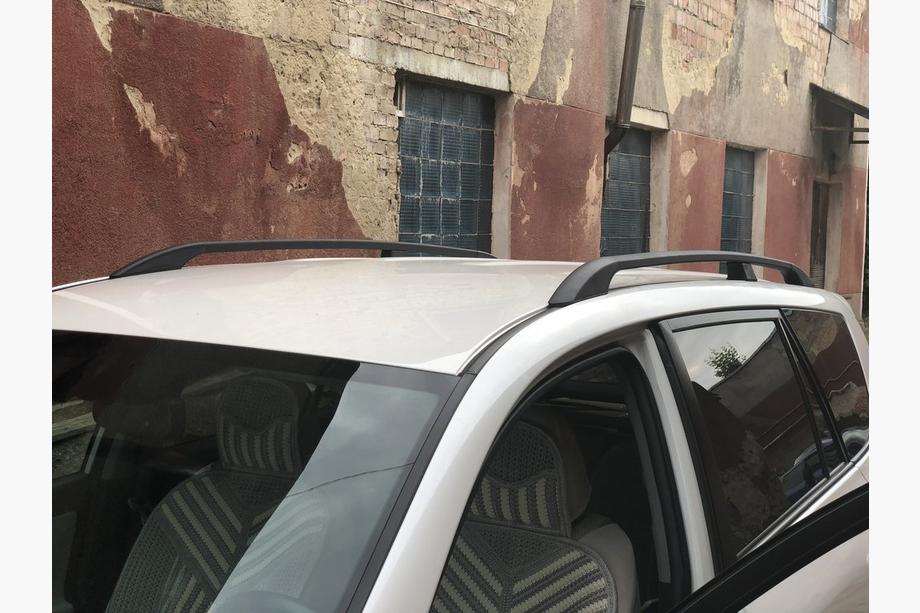 Toyota Rav 4 2006–2013 Sorte tyrkiske tagrælinger Kort akselafstand, metalfødder Foto 7