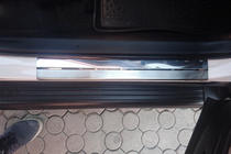 Toyota Rav 4 2013–2018 Dørtrinslister Nathaniko (4 stk., rustfrit stål) Premium - 3M tape, 0,8 mm foto 5