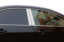 Honda Civic Sedan VIII 2006–2011 Dørstolpe-lister (6 stk., rustfrit stål) foto 2