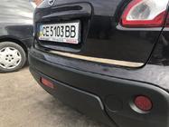 Nissan Qashqai 2010–2014 Kantliste til bagklap (rustfrit stål) Carmos - Tyrkisk stål foto 5