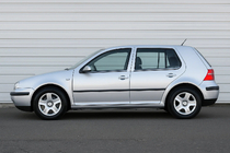 Volkswagen Golf 4 1997–2006 Udvendige vindueslister i rustfrit stål (4 stk.) Carmos - Tyrkisk stål foto 1